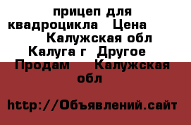 прицеп для квадроцикла › Цена ­ 40 000 - Калужская обл., Калуга г. Другое » Продам   . Калужская обл.